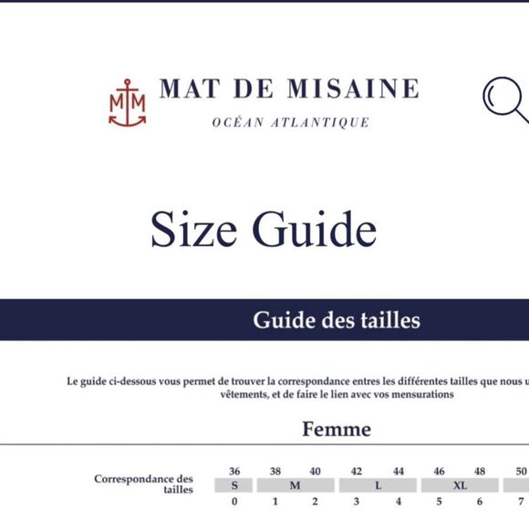 Mat De Misaine Couture White Mock Neck Long Sleeve Shirt Size 40 or M - Picture 5 of 5